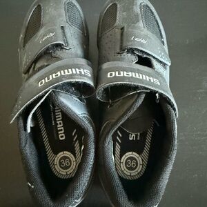 Shimano Black RP1 Cycling Shoes